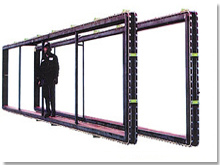 Design Fab Fabricates, Flue Duct Expansion Joints, Small Industrial Fans, Utility Grade Joints, Pollution Control Ductwork.